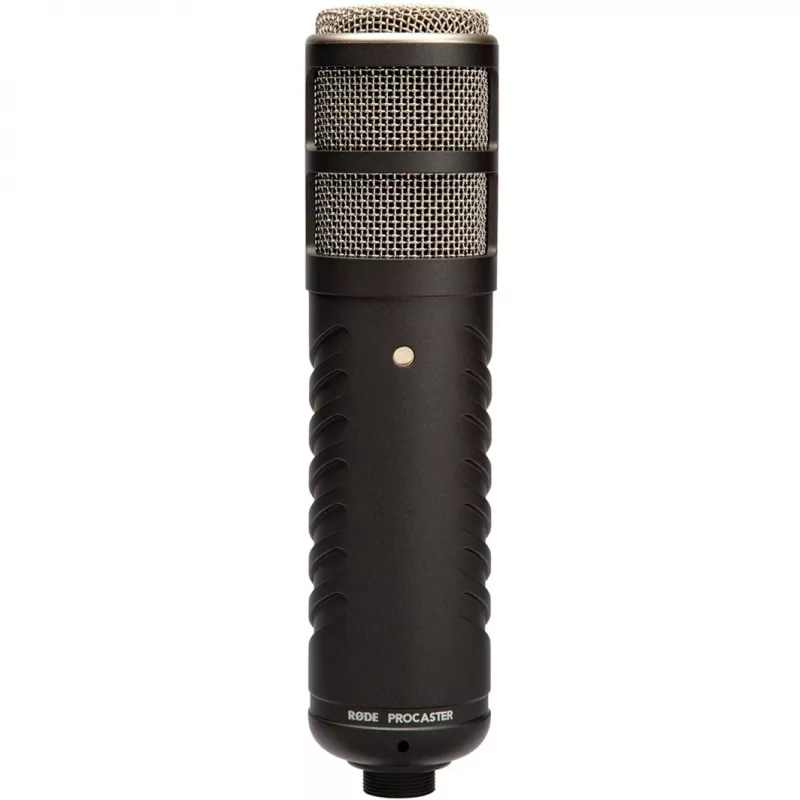 Studijinis dinaminis mikrofonas RØDE Procaster – laidinis, mini XLR (3 kontaktų), 75–18 000 Hz, 32 Ω, -56 dB, juodas, 695 g