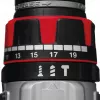 Gręžtuvas su smūgiu Einhell TE-CD 18/50 Li-i BL Solo, 1,22 kg, juoda, pilka, raudona