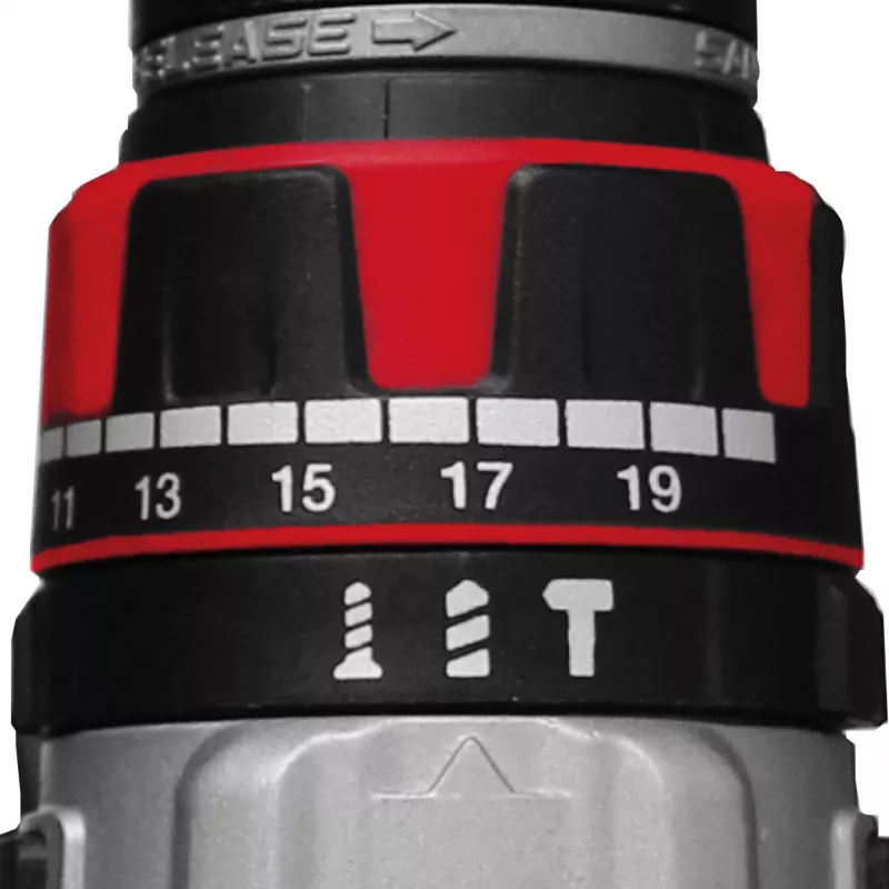 Gręžtuvas su smūgiu Einhell TE-CD 18/50 Li-i BL Solo, 1,22 kg, juoda, pilka, raudona