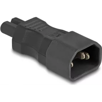 DeLOCK maitinimo adapteris IEC 60320 - C14 į C7 lizdą 2,5 A juodas