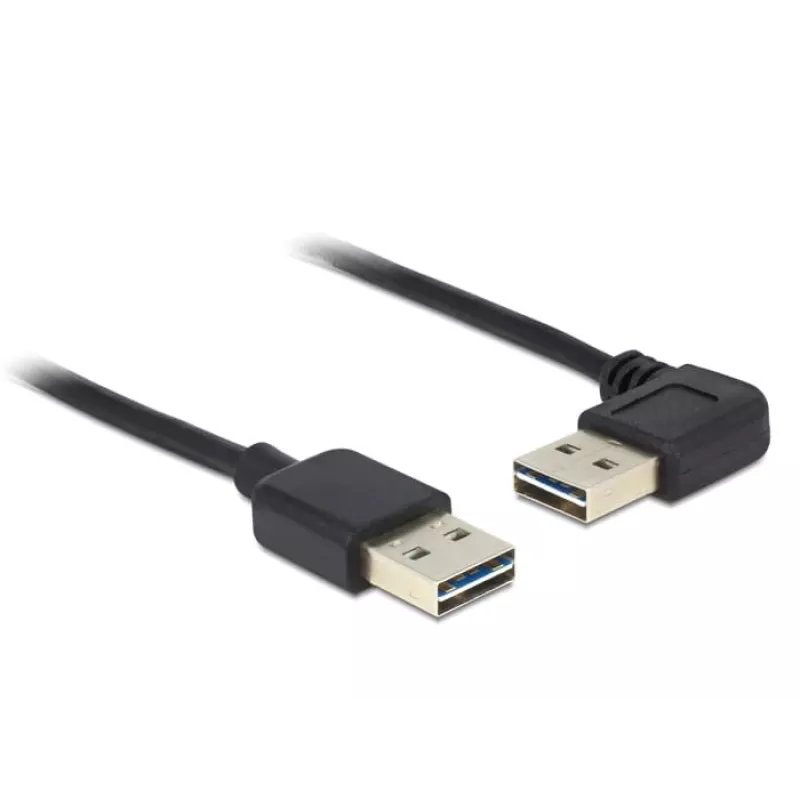 USB laidas DeLOCK 85176 USB 2.0 0,5 m juodas
