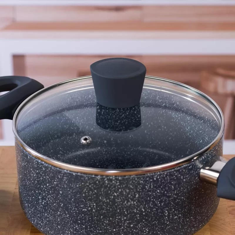 Puodas Russell Hobbs RH00848EU 20 cm akmuo – keptuvinis puodas su dangčiu