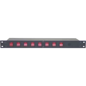 Maitinimo skirstytuvas EUROLITE 19 colių 8× IEC C13 lizdai modelis 70008277