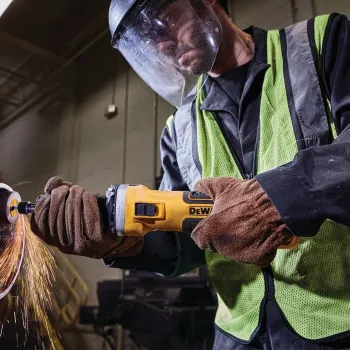 DeWALT DWE4997-QS tiesinis šlifuoklis 25000 RPM juoda/geltona 1300 W