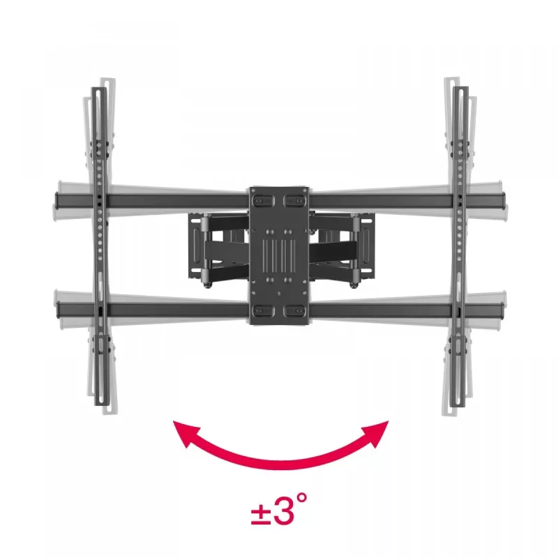 TV laikiklis TB TB-854 iki 100 colių, max 65 kg, VESA 800×600