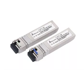 Extralink SFP+ 10G WDM modulių pora 10Gbps 1270/1330nm vienmodis 20km LC DOM skirta HP/ARUBA