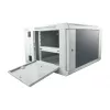 Serverinis spintos stovas ALLNET SMB6606 pilka, 23 kg, kompaktiškas tinklo/serverių korpusas