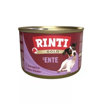 RINTI Gold Duck šlapias šunų ėdalas - antis - 185g