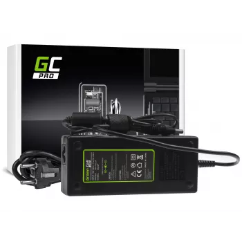 Maitinimo adapteris / inverteris Green Cell AD22P 120 W 19 V 6,3 A, skirtas ASUS nešiojamiesiems kompiuteriams, vidaus naudojimui, juoda
