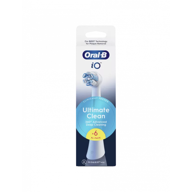 Oral-B iO Ultimate Clean keičiamos šepetėlio galvutės
