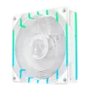 GAMEMAX TORNADO T12 ARGB-RW 120mm baltas atvirkštinės mentės korpuso ventiliatorius