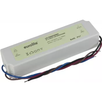 Elektrinis transformatorius EUROLITE 12V 8A IP67 – žemos įtampos LED/halogeninis maitinimo šaltinis