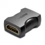 Vention HDMI Moteriškas–Moteriškas Jungtis Juoda