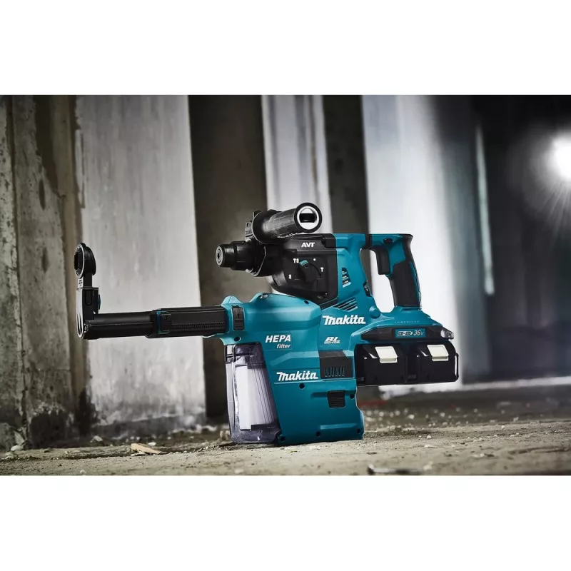 Akumuliatorinis grąžtinis plaktukas Makita DHR280ZJ – 3 režimai – SDS-plus – 2,8 J – be akumuliatoriaus – 36 V