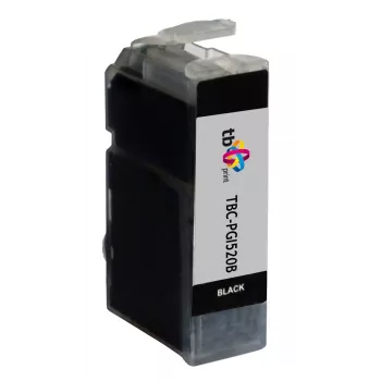 Rašalo kasetė TB Kompat. S Canon PGI-520BK 100% Nauja
