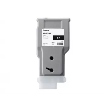 Canon PFI-207 BK kasetė 1 vnt. Originali juoda