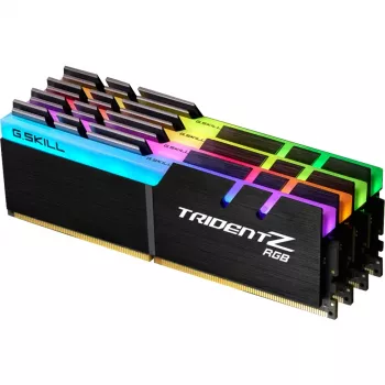 G.Skill Trident Z RGB 32 GB DDR4-3200 (4x 8 GB) Quad-Kit, juoda, F4-3200C16Q-32GTZRX