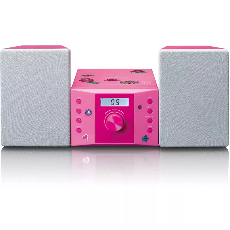 Nešiojamas stereo grotuvas Lenco MC-013PK