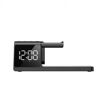 Havit W3042 – 3 viename belaidė įkrovimo stotelė, juoda