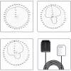 GPS/GLONASS antena QOLTEC 57055 su magnetiniu pagrindu, 28 dB stiprinimas