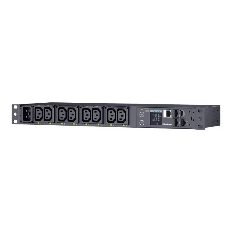 CyberPower PDU41005 valdomas maitinimo skirstytuvas (PDU) 8 AC lizdai 1U juodas