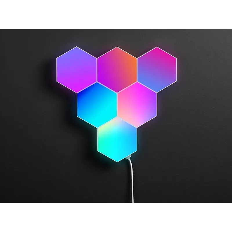 Įleidžiamas RGB LED šešiakampis skydelis TRACER Smart Hexagon Tracer 47256 Ambience TRAOSW47256