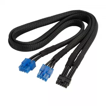 SILVERSTONE SST-PP12-PCIE maitinimo laidas vaizdo plokštėms 12V PCIe