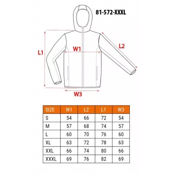 Striukė NEO tools 81-572-XXXL 3 viename