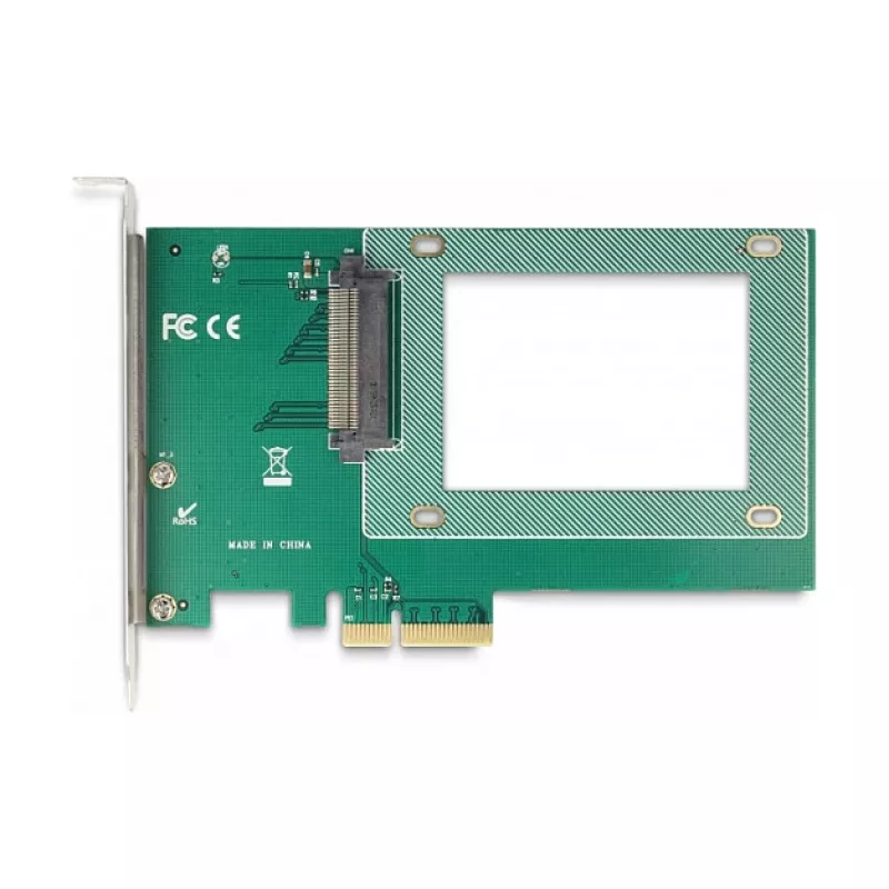 DeLOCK PCI Express x4 kortelė su 1 vidiniu U.2 NVMe SFF-8639 lizdu