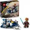 LEGO Microfighter Star Wars Plo Koon's Jedi Starfighter 75400 – 89 detalių, 1 minifigūrėlė, nuo 6 metų