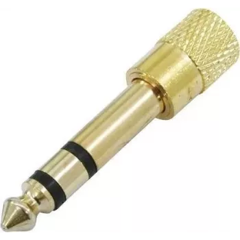Garso adapteris Omnitronic 3,5 mm kištukas į 3,5 mm lizdą — 10 vnt. pakuotė