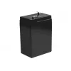UPS baterija Green Cell AGM15, 6 V, 4 Ah, sandarus švino rūgšties akumuliatorius (VRLA), juoda, 680 g