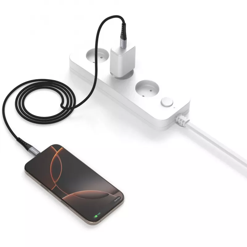 USB C laidas 4smarts 541454 1,5 m juodas