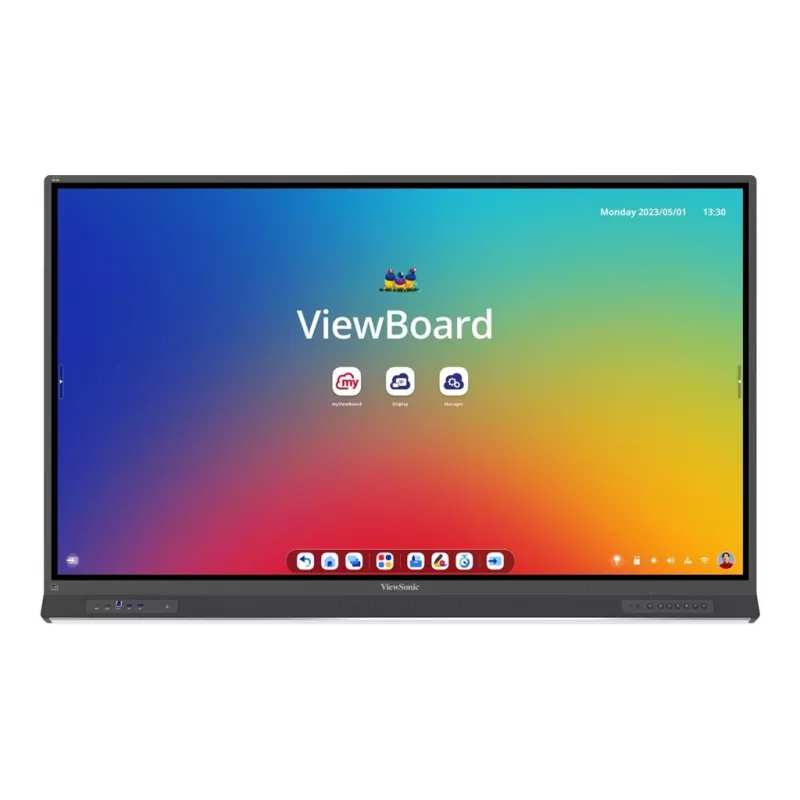 Viewsonic IFP6553 interaktyvi lenta 165,1 cm (65 coliai) 3840 x 2160 pikselių liečiamas ekranas Juoda