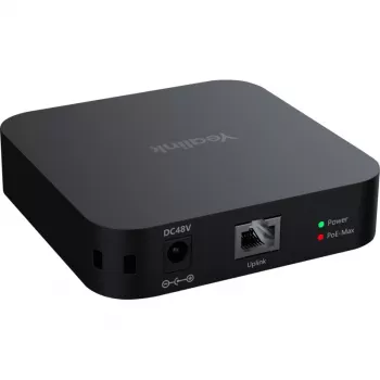 Yealink RCH40 E2 – Gigabit Ethernet jungiklis su PoE+ juoda spalva