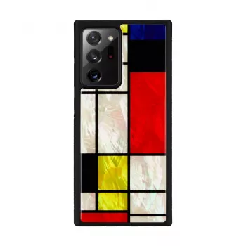 Apsauginis dėklas iKins Samsung Galaxy Note 20 Ultra — Mondrian Black