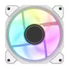 Darkflash DR08 aušinimo ventiliatorius (baltas) – 120 mm PWM A-RGB korpuso/CPU ventiliatorius