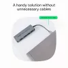 USB išplėtimo stotelė Green Cell HUB-GC-A4A — 4 prievadų USB-A 3.0 šakotuvas