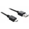 USB kabelis DeLOCK 3m USB 2.0 A - mini USB m/m