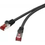 Renkforce RF-4965870 Ethernet Patch Laidas Juodas