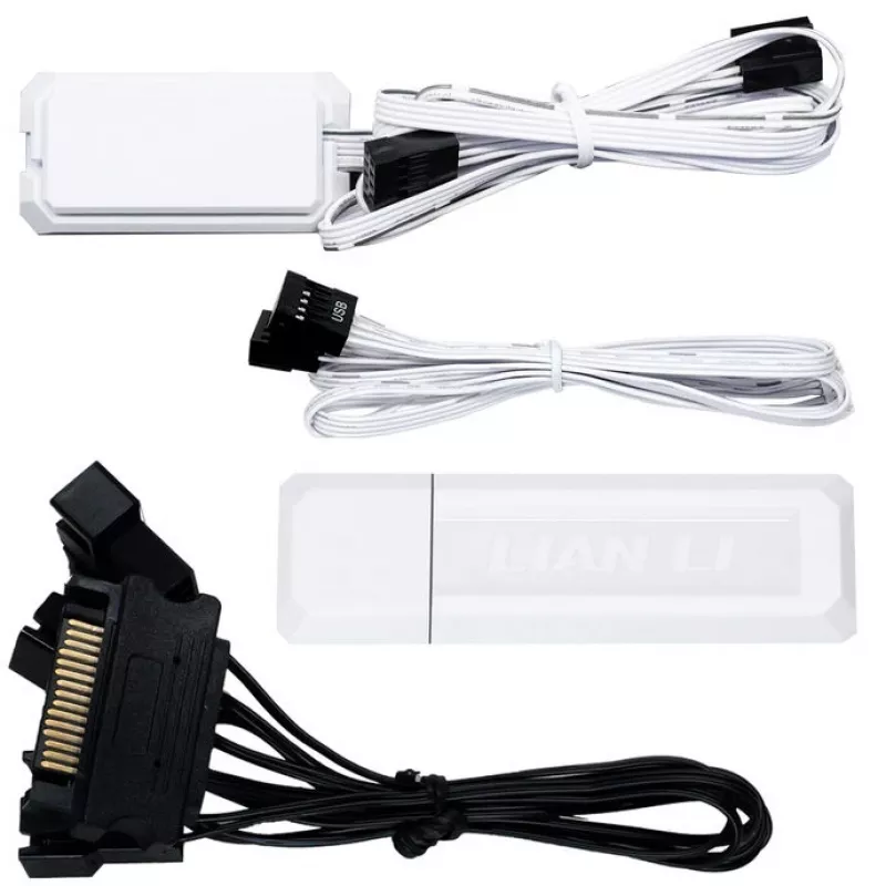 120 mm ARGB PWM belaidis LCD korpuso ventiliatorius Lian Li UNI FAN TL su LCD ekranu