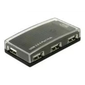 USB šakotuvas DeLOCK 4 prievadų išorinis USB 2.0 480 Mbit/s
