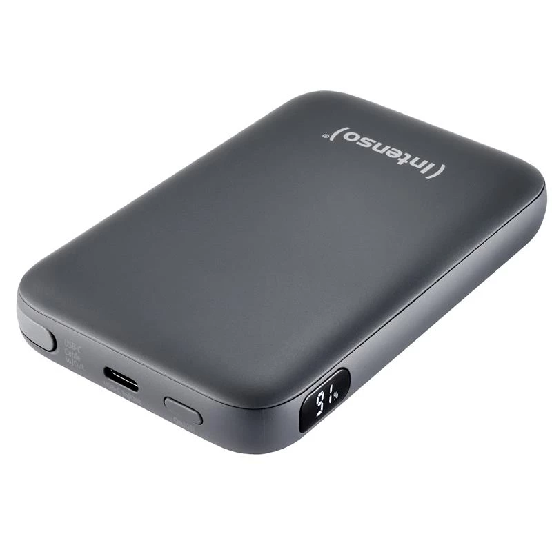 Power Bank USB 10000 mAh pilka S10000 7333034 Intenso