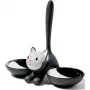 Alessi Tigrito katės dubuo juodas (AMMI09 B)