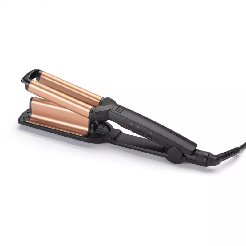 BaByliss Deep Waves Garbanojimo žnyplės Šilta juoda, Oranžinė 98.4 (2,5 m)