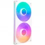 Ventiliatorius NZXT RF-U28HF-W1 140mm 2000 RPM 98.61 CFM Baltas