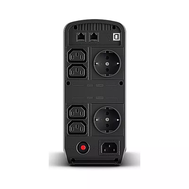 Nepertraukiamo maitinimo šaltinis CyberPower CP900EIPFCLCD, linijinis-interaktyvus, 0.9 kVA, 540 W, 6 kištukinių lizdų