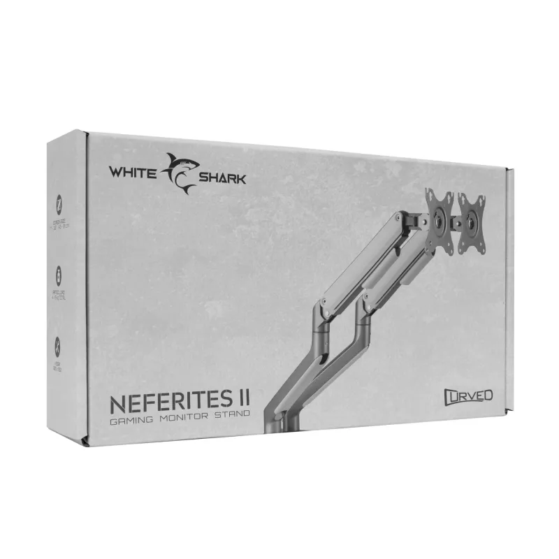 Nardymo kaukė White Shark Neferites II GMS-3208 – apsauga nuo rasojimo, tvirta konstrukcija