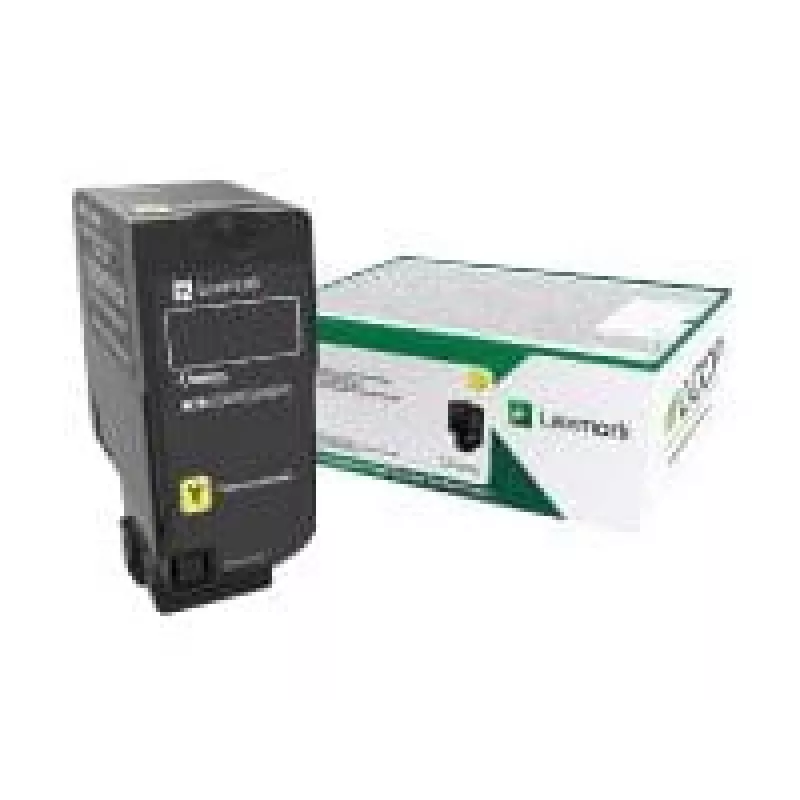 Lexmark 75B20Y0 tonerio kasetė, geltona, 10000 psl.