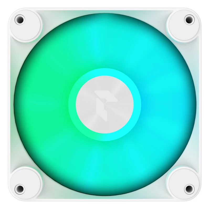 APNX FP1-120 WH 120mm ARGB PWM korpuso ventiliatorius - Baltas
